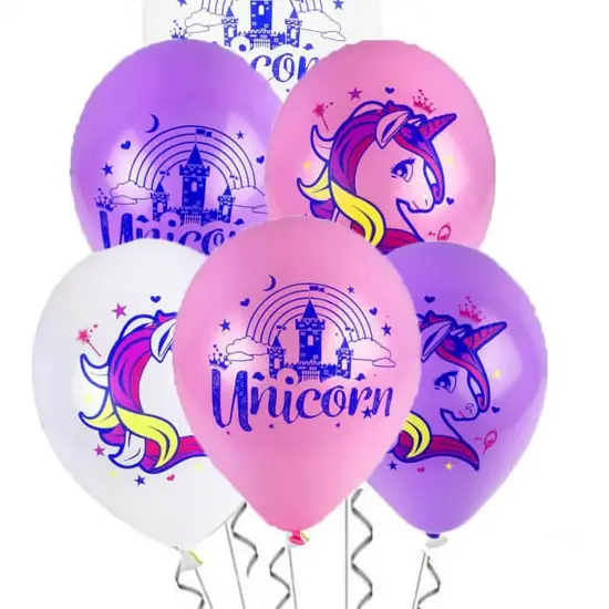 LİSANSLI RENKLİ UNICORN BALON