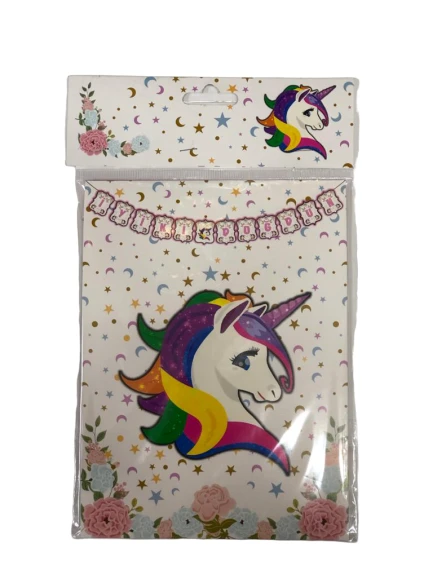 UNICORN İYİ Kİ DOĞDUN KARTON YAZI