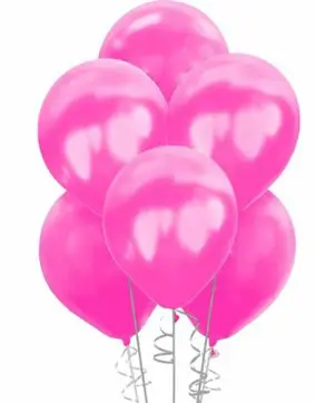 PEMBE RENK METALIK BALON