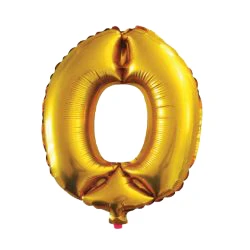 40İNÇ O HARFİ FOLYO BALON GOLD 100 CM