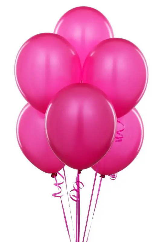 METALİK PEMBE BALON