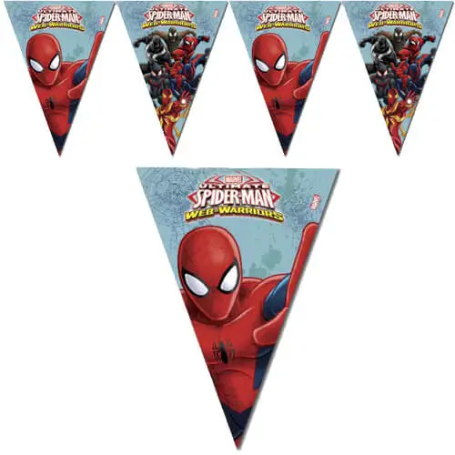 2 METRE SPİDERMAN ÜÇGEN FLAMA